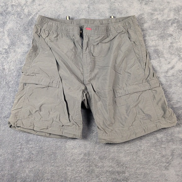 The North Face Other - The North Face Shorts Mens Medium Gray 9 Inch Inseam Cargo Elastic Waist Hiking